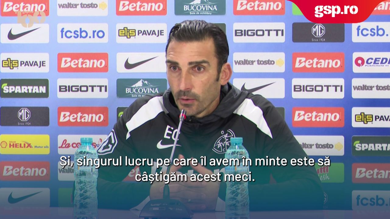 Elias Charalambous înainte de FCSB – Unirea Slobozia: „Ne focusăm pe următorul meci. Este important să analizăm erorile și să ne îmbunătățim.”