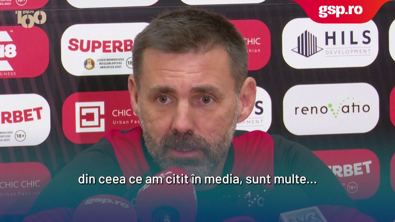 Željko Kopić, cu o zi înainte de meciul cu Petrolul Ploiești: „Suntem pregătiți pentru confruntarea de mâine. Petrolul are un sezon remarcabil, fiind foarte solid în apărare.”