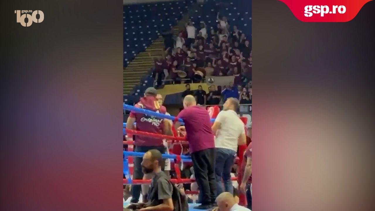Mirel Drăgan, sprijinit de suporterii Rapidului