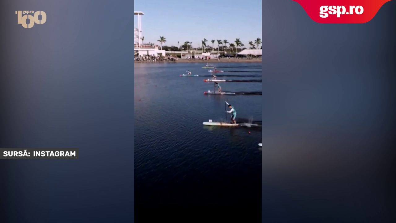 Cursa lui Matei Barbu, campion mondial la juniori în Stand-Up Paddling