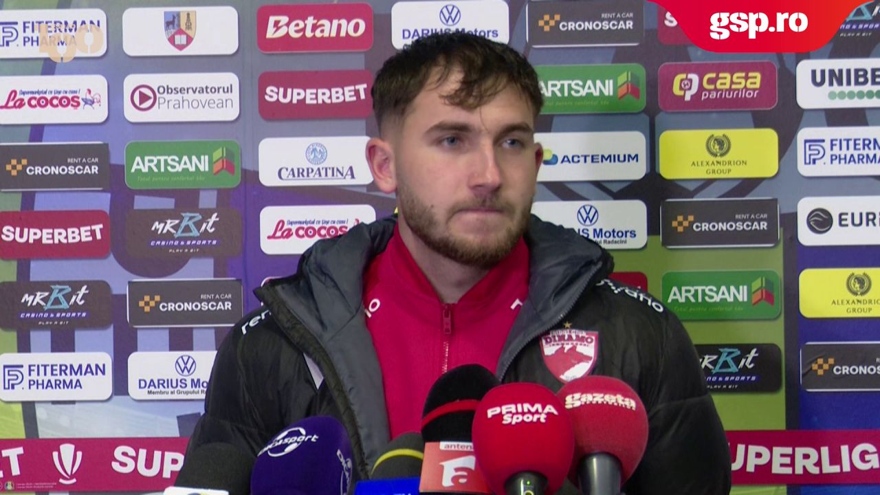 Petrolul vs. Dinamo 0-1 » Alexandru Roșca, după debutul ca titular și fără gol încasat: „Un început perfect. Suporterii mă fac să mă simt ca acasă”