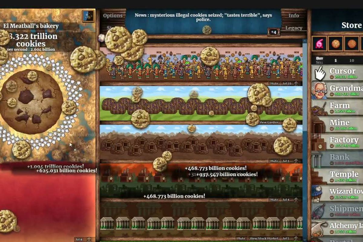 Coduri de Cheat pentru Cookie Clicker: Lista Completă