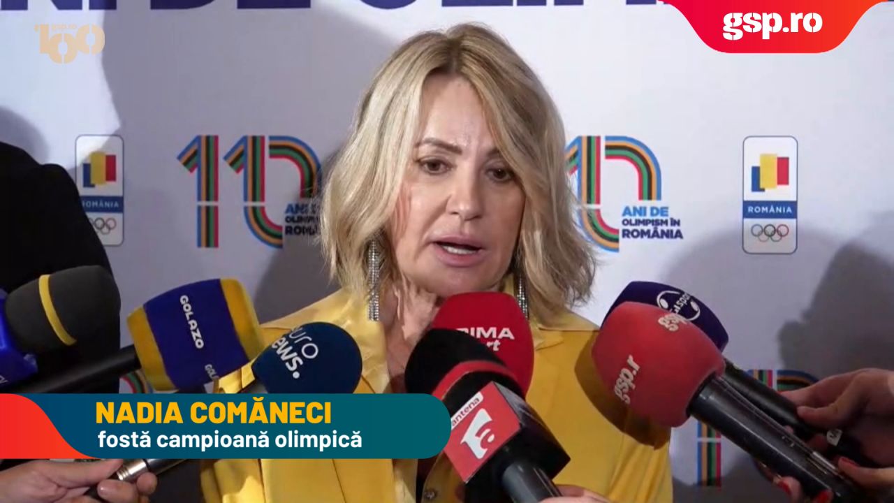 Gala 110 ani de Olimpism în România: Nadia Comăneci a comentat situația Sabrinei Voinea: „Se dorește ca toate fetele implicate să fie mulțumite cu realizările lor”