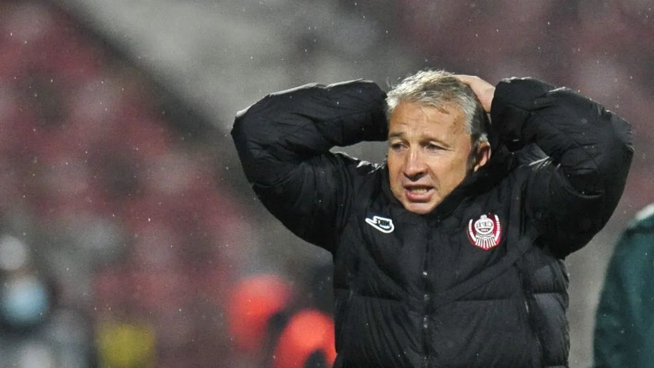Dan Petrescu și-a „atacat” jucătorii la conferința de presă: „Câte o dată?”