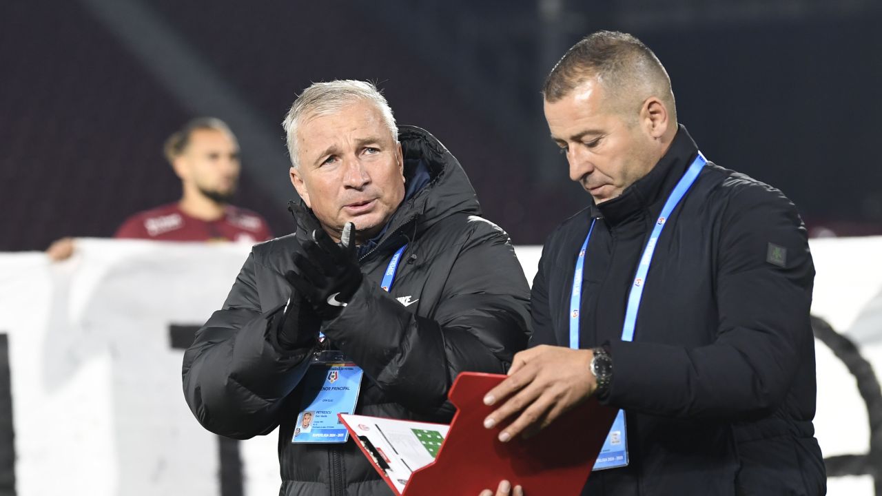 Transfer surpriză la CFR Cluj! Dan Petrescu și-a îndreptat atenția către un fundaș