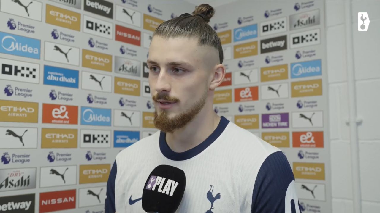 Radu Drăgușin, interviu în Anglia după victoria lui Tottenham împotriva lui Manchester City: “Probabil cel mai bun meci din cariera mea”