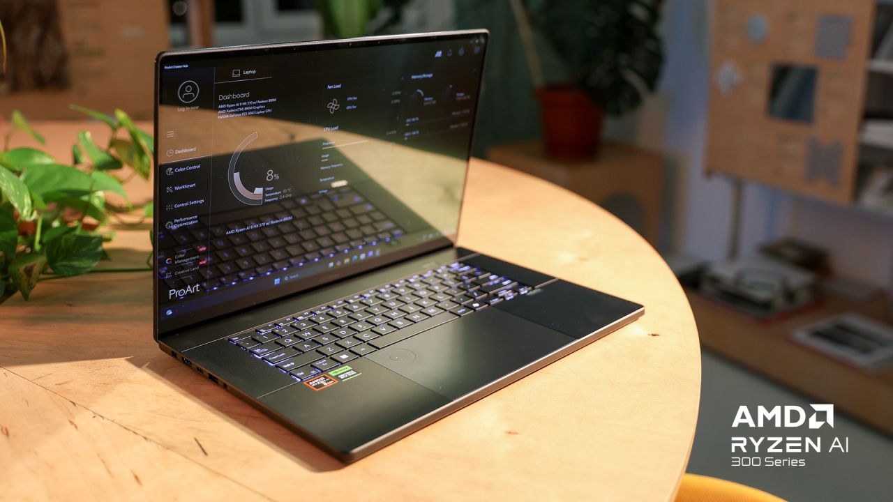 ASUS ProArt P16 OLED: Performanță excepțională pentru creatorii de conținut profesioniști