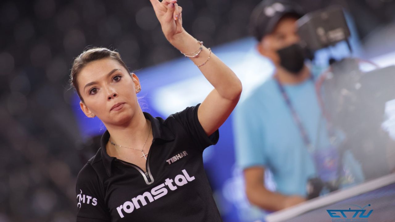 Bernadette Szocs, un alt an remarcabil: „Bernie“, recompensată de Federația Română de Tenis de Masă