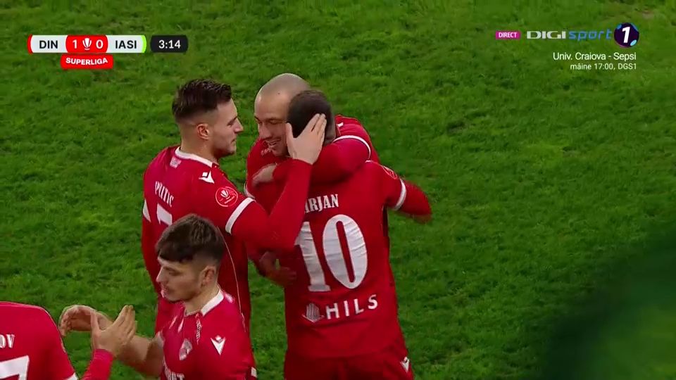 Dinamo – Poli Iași 0-0 | Gazdele marchează, însă golul este anulat pentru offside