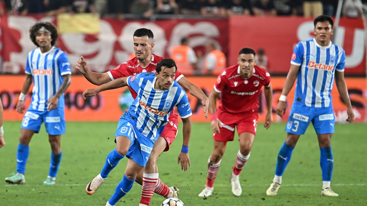 Bookmakerii indică un favorit clar înainte de derby-ul Universitatea Craiova – Dinamo din 2025