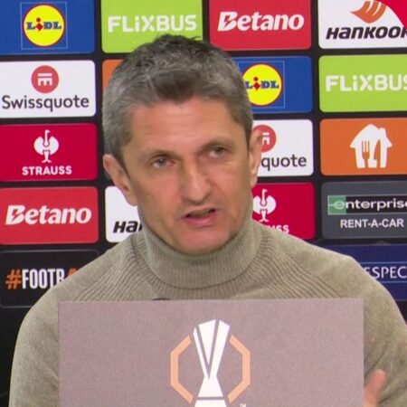 Răzvan Lucescu, cu privire la declarațiile controversate de la Salonic: „Asta voiam să subliniez, ei au beneficiat de două erori ale arbitrului. Îl admir foarte mult pe domnul Becali, am respect pentru Steaua”