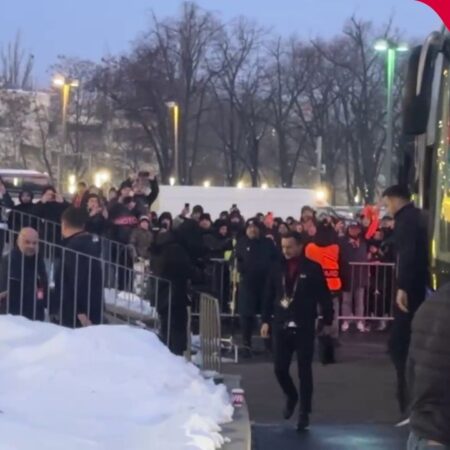 FCSB – PAOK » Fotbaliștii de la FCSB au sosit la Arena Națională în mijlocul suporterilor