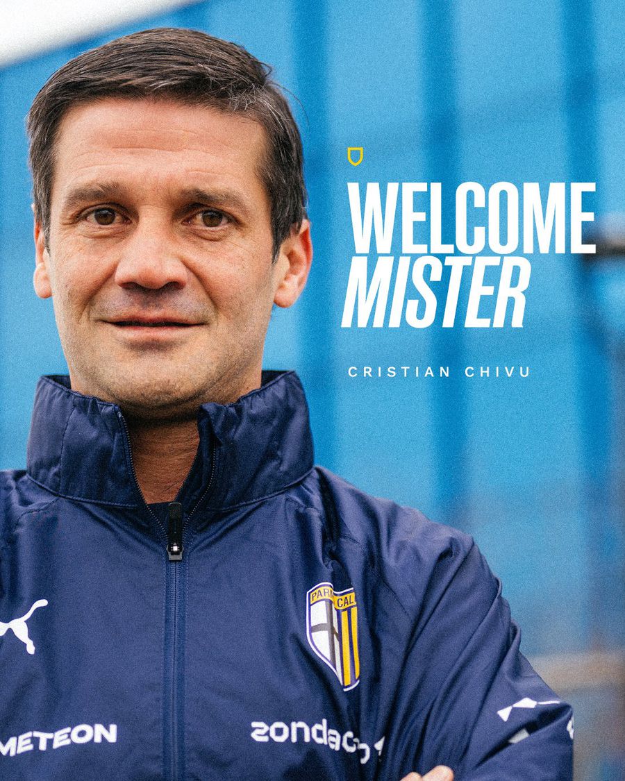 Parma l-a anunțat OFICIAL pe Cristi Chivu » 3 oameni alături de român în staff