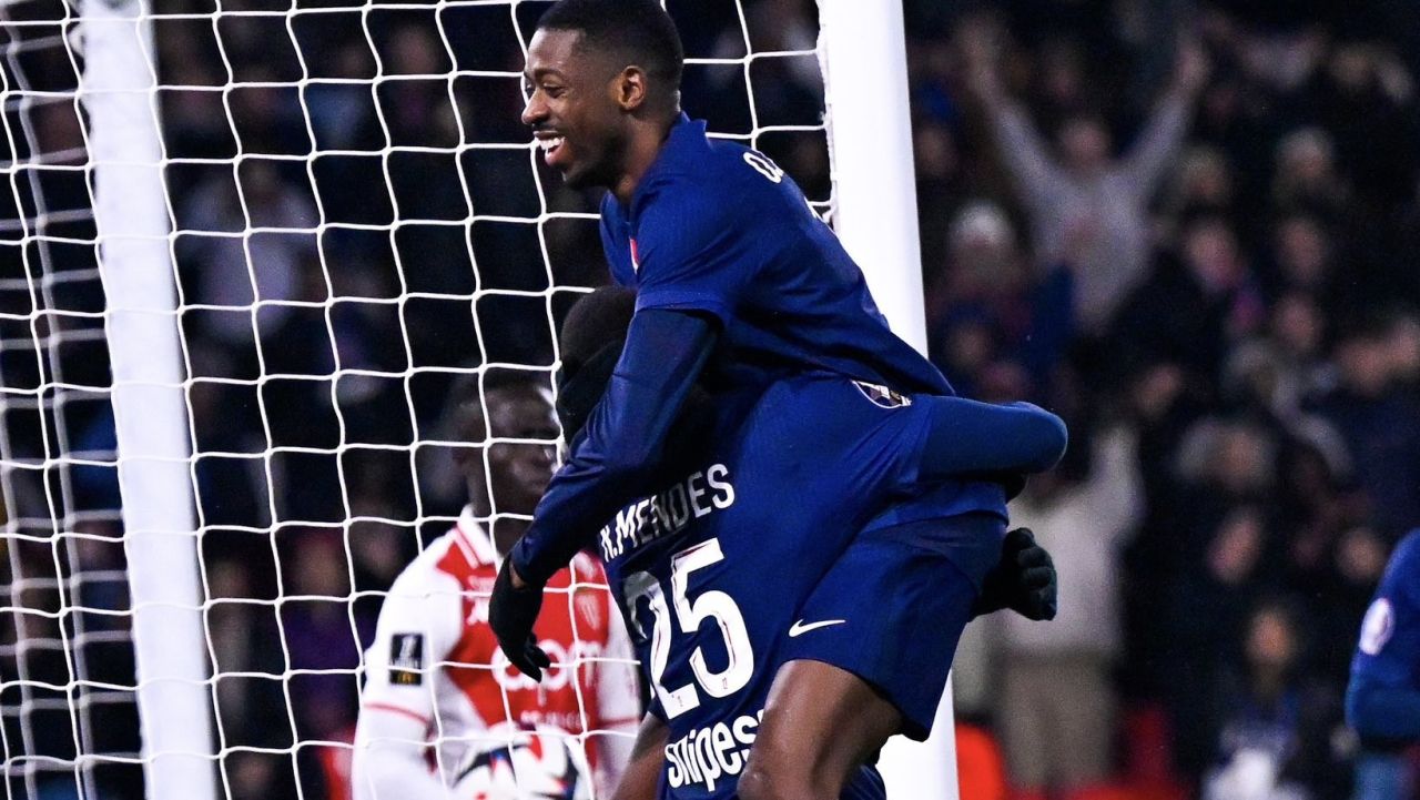 Ousmane Dembélé, în formă maximă la PSG în 2025! 13 goluri în 7 meciuri în acest an, și-a atins media și cu Monaco