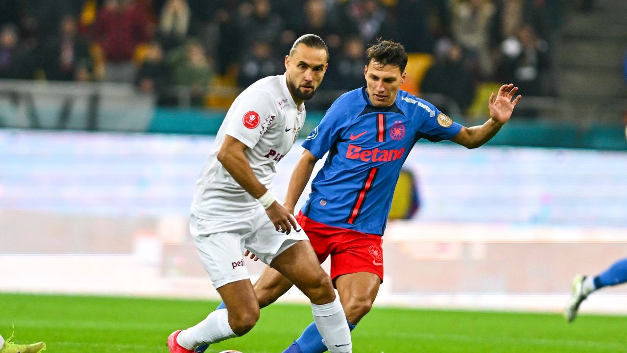 FCSB – CFR Cluj 1-1 | Egalitate pe Arena Națională, după o a doua repriză plină de momente intense