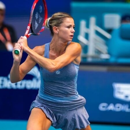 Frumoasa Camila Giorgi revine în tenis după ce a fost model pentru lenjerie intimă
