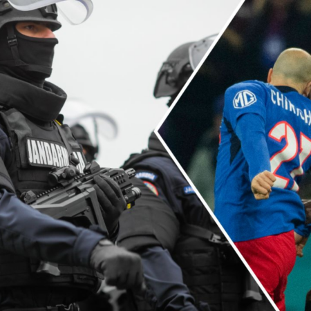 Jandarmeria Română a verificat în detaliu fanii greci la meciul FCSB – PAOK! Ce au descoperit forțele de ordine