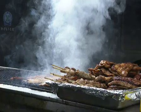 Grecii au aprins grătarele înainte de meciul PAOK – FCSB