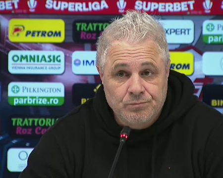 Marius Șumudică a continuat discursul la conferința de presă: ”În mare parte, sunt hotărât”