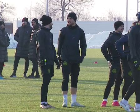 Totul pentru calificare! Fotografii de la antrenamentul FCSB-ului înainte de confruntarea cu PAOK: jucătorul care a avut antrenament separat.