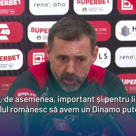 Conferință de presă Dinamo » Kopic anunță plecarea a doi titulari: „Au ales să nu își reînnoiască contractele” + Părerea sa despre calificarea în play-off