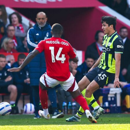 Nottingham Forest, victorie neașteptată împotriva lui Manchester City » Pep Guardiola, din nou lipsit de soluții