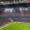 Spectacol de lasere la Stadionul Groupama, înainte de meciul Lyon – FCSB