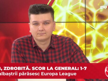 Dumitru Dumitriu, după Lyon – FCSB 4-0, 7-1 la general: „O catastrofă!”