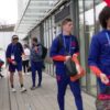 România U21 – Olanda U21. Autocarul echipei oaspete a sosit la stadionul „Arcul de Triumf”