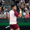 Carlos Alcaraz a ajuns în semifinale la Indian Wells pentru a patra oară consecutiv + mesajul său pe camera de filmat