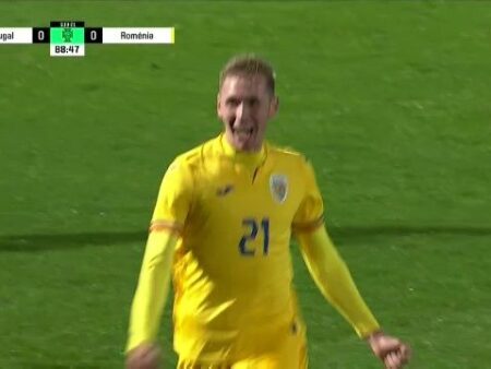 Cristian Mihai, noul star al României U21! Gol spectaculos în triumful de marcă din Portugalia