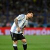 Reacția lui Leo Messi după ce s-a accidentat înaintea meciurilor Argentinei