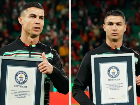 Cristiano Ronaldo, distins de Guinness World Records chiar pe teren! Realizarea remarcabilă a portughezului