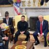 Zelenski a participat la întâlnirea cu Donald Trump purtând centura lui Usyk, acum i se recomandă să-l aducă pe boxer data viitoare.