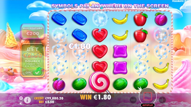 Câștig Sweet Bonanza slot