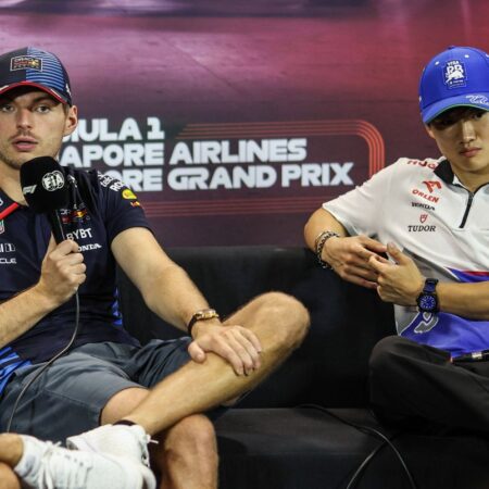 Înaintea primei curse la Red Bull, Verstappen i-a transmis lui Tsunoda: „Fii pe cont propriu”
