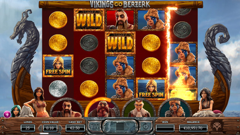 Vikings Go Berzerk Visuals