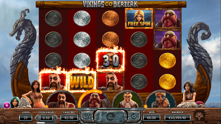 Vikings Go Berzerk top symbol win