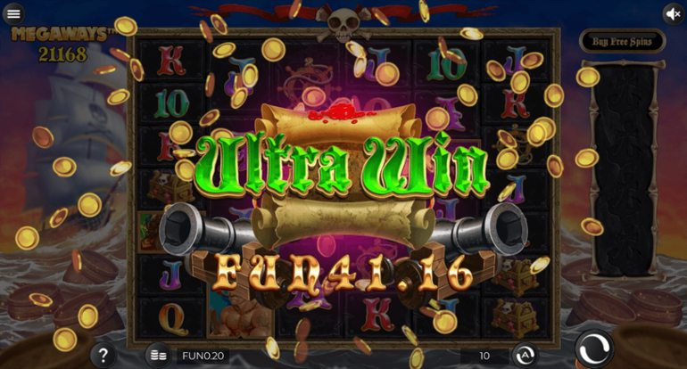 Pirate Kingdom Megaways ultra win