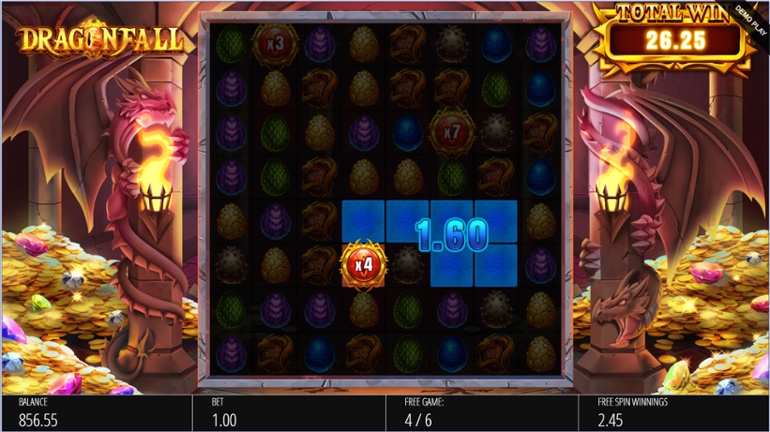Câștig multiplicator DragonFall