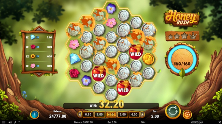 Honey Rush Funcția Bonus a Reginei Coloniei
