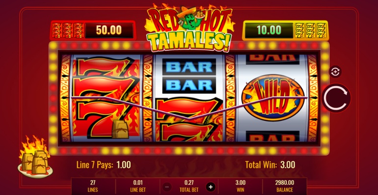 Red Hot Tamales high symbol win