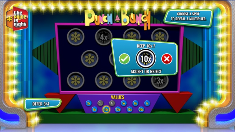 The Price Is Right slot & funcția Punch A Bunch