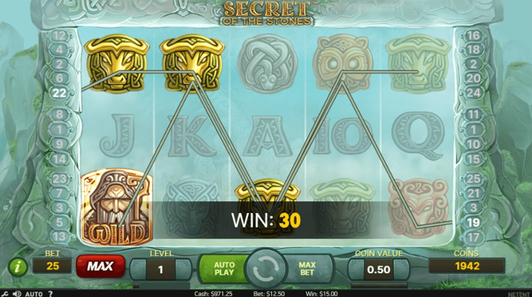 Câștig Secret of the Stones