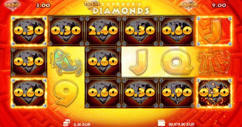 Emperor's Diamonds câștig bonus simbol