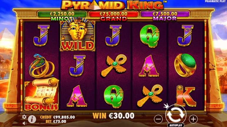 Pyramid King win