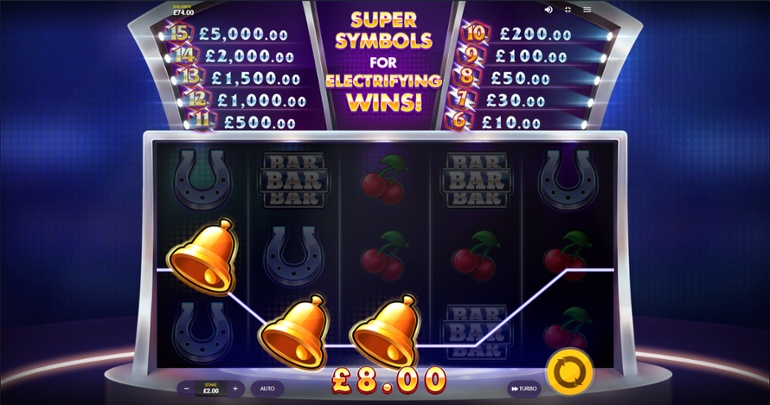Cash Volt slot win