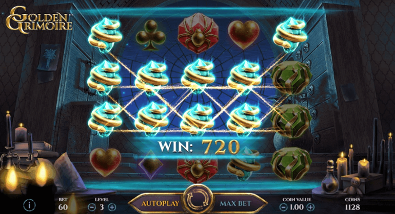 Golden Grimoire joc de bază