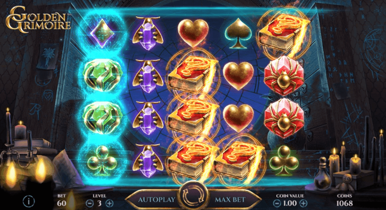 Simbolul misterios Golden Grimoire