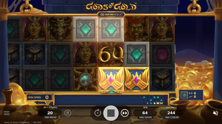 Gods of Gold win